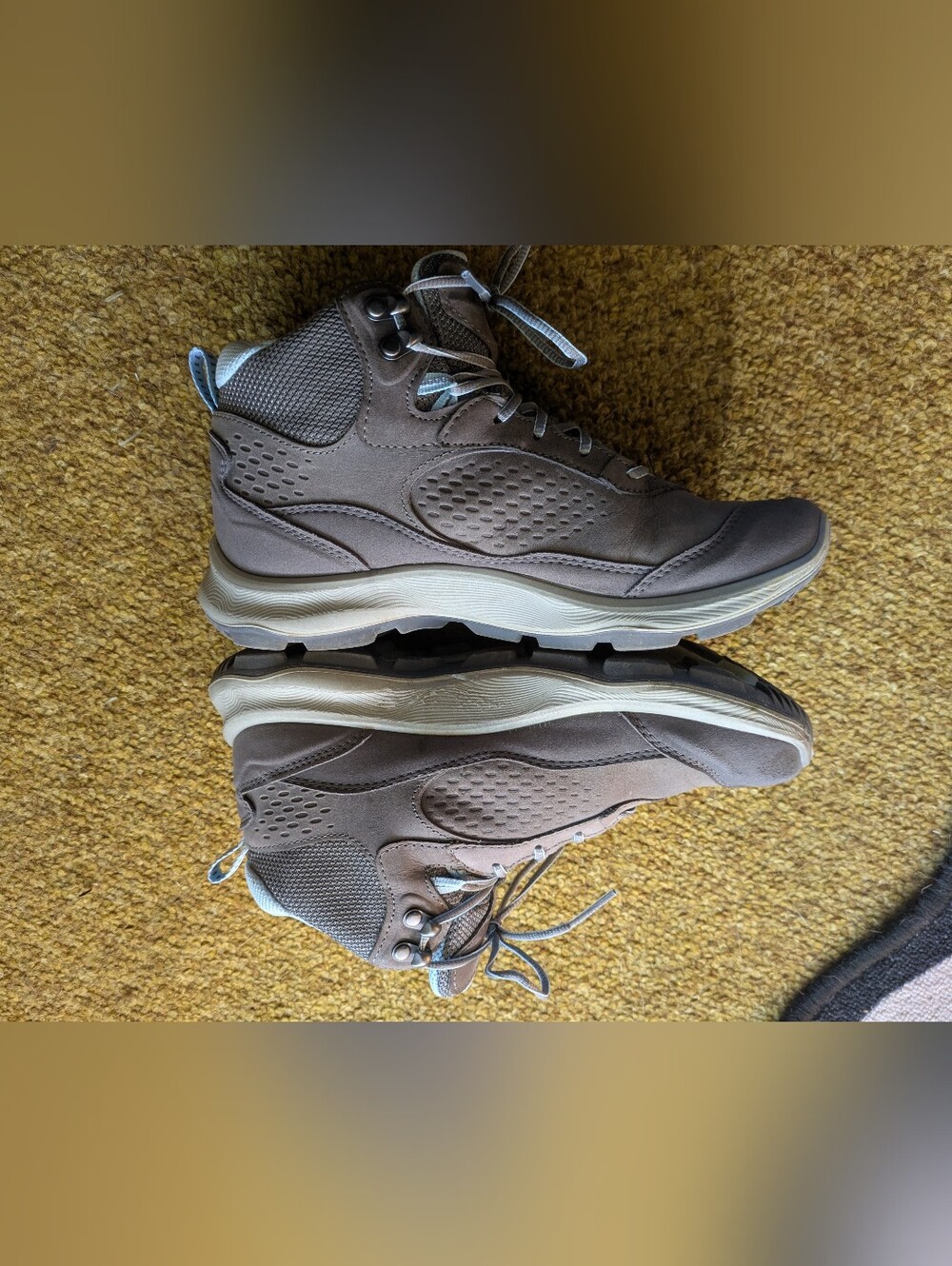 Keen terradora explorer waterproof hiking boot women Sz 7 M steel grey clear sky - Picture 11 of 13